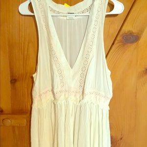 Free People white/cream top—Small